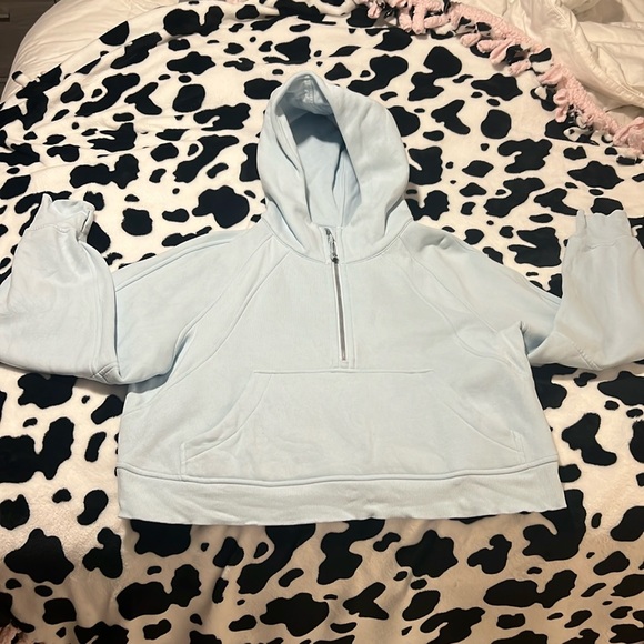 WORN ONCE Powder Blue (limited edition color) Lululemon Scuba - Picture 1 of 8